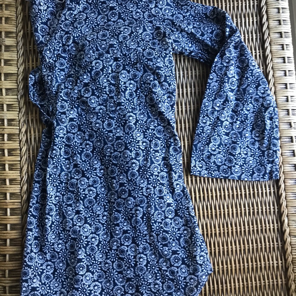 Fat Face Ditsy Floral Popover Blouse